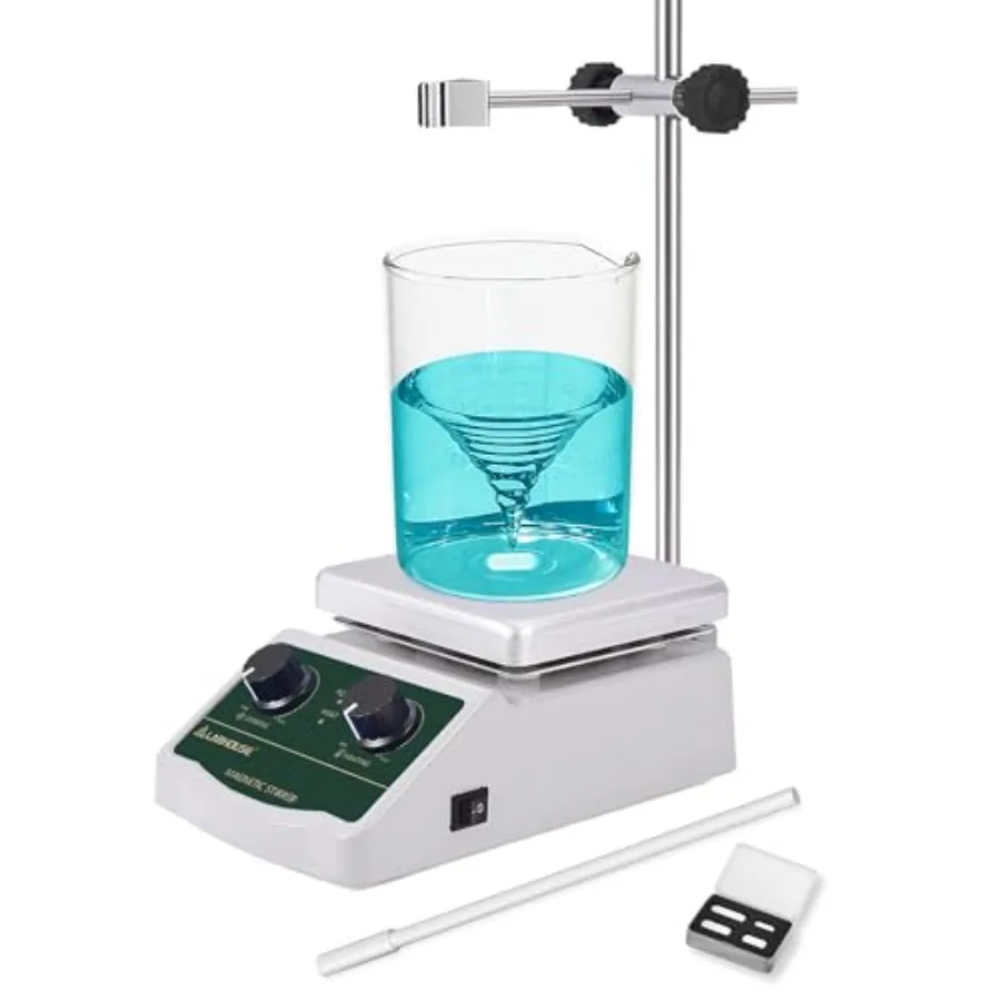 300℃/ 572℉ Magnetic Stirrer Hot Plate 2L Heated Mixer 2000RPM Lab Stirring W/Support StandStir Bar Recycler Set Non Digital
300℃/ 572℉ Magnetic Stirrer Hot Plate 2L Heated Mixer 2000RPM Lab Stirring W/Support StandStir Bar Recycler Set Non Digital