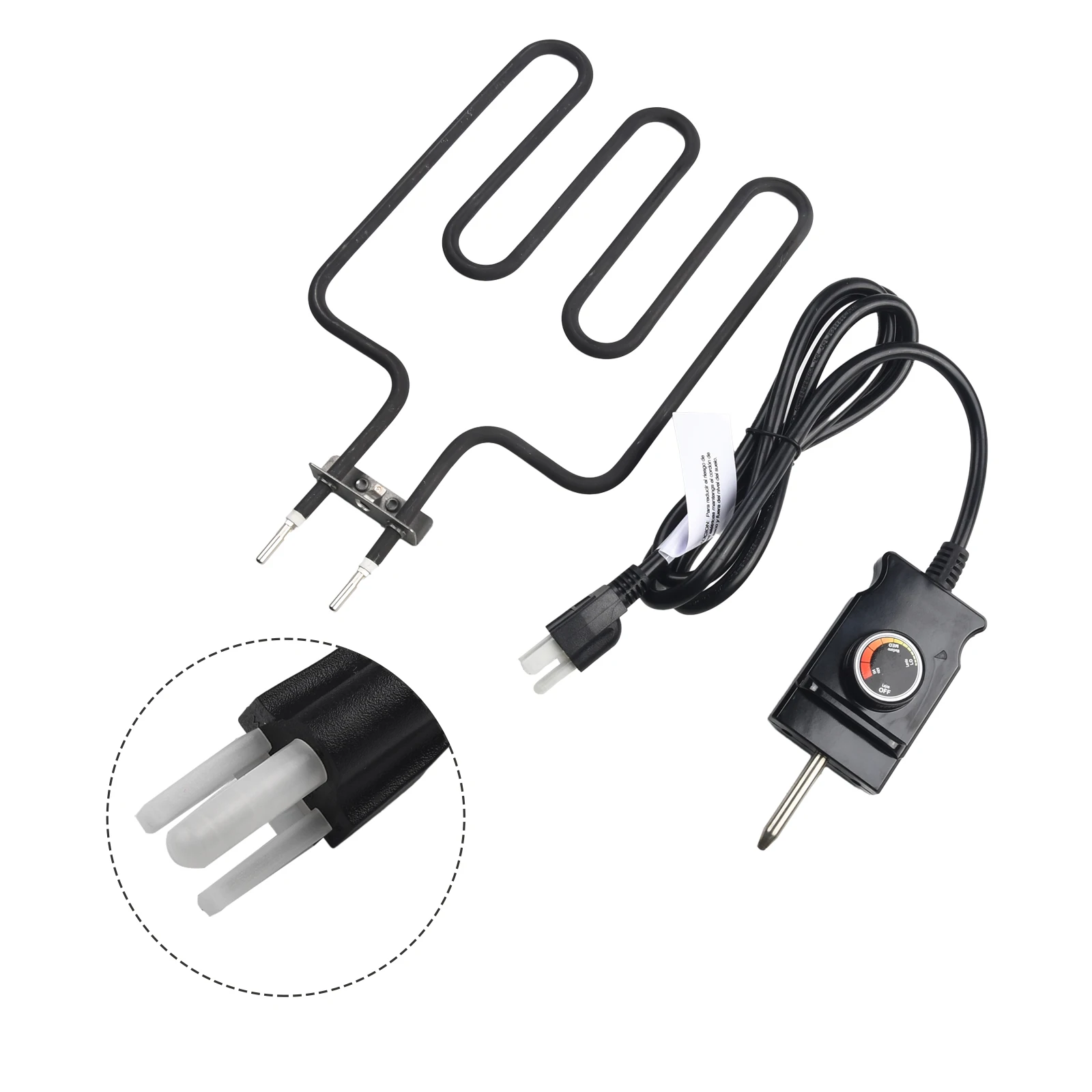 Thermostat Control Heating Element For Grills For Smokers With Power Cord Excellent Service Life High Quality Practical To Use
Thermostat Control Heating Element For Grills For Smokers With Power Cord Excellent Service Life High Quality Practical To Use