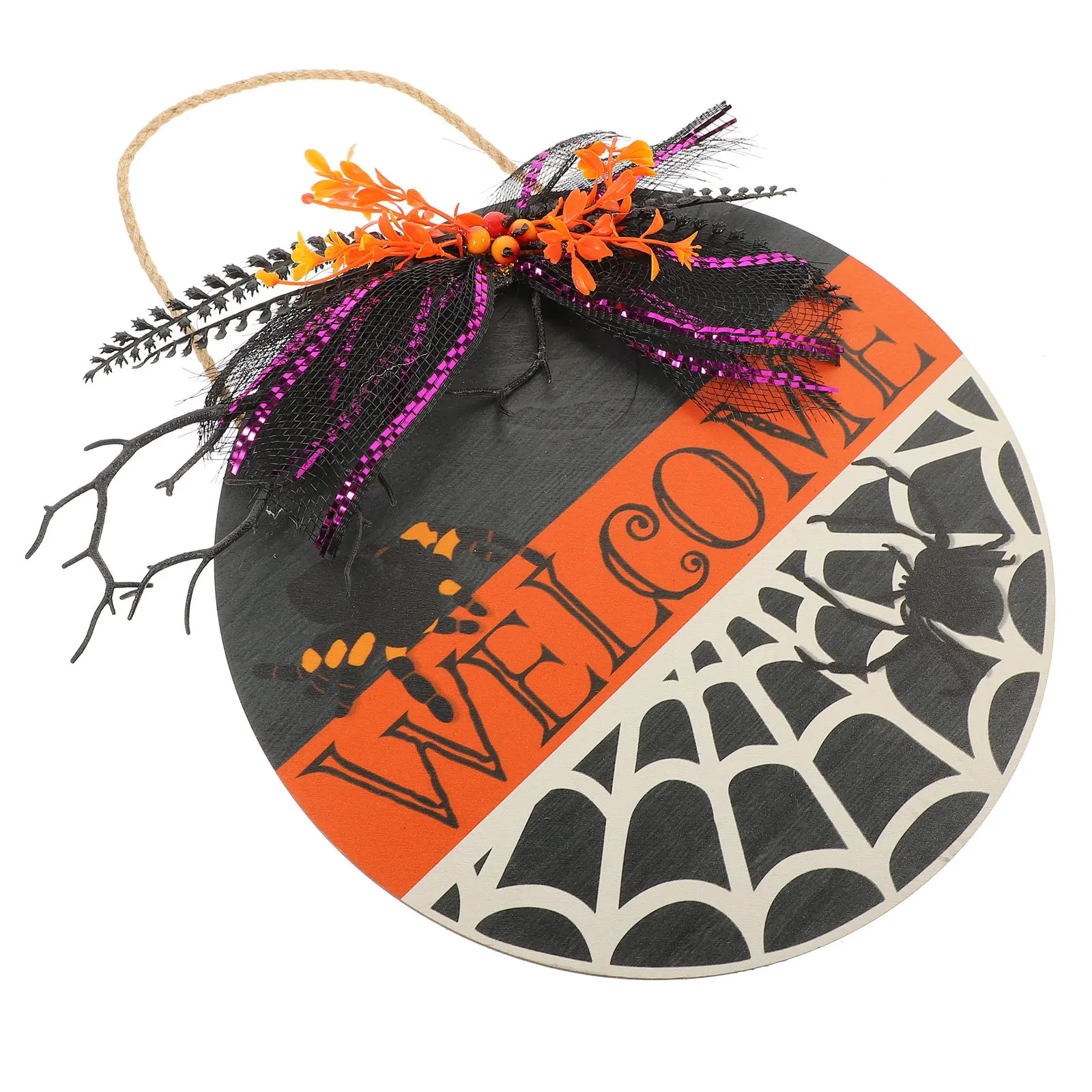 Wooden Halloween Welcome Sign Spider Door Sign Hanging Porch Decor Front Door Spider Ornament Halloween Prop Home Decor
Wooden Halloween Welcome Sign Spider Door Sign Hanging Porch Decor Front Door Spider Ornament Halloween Prop Home Decor
