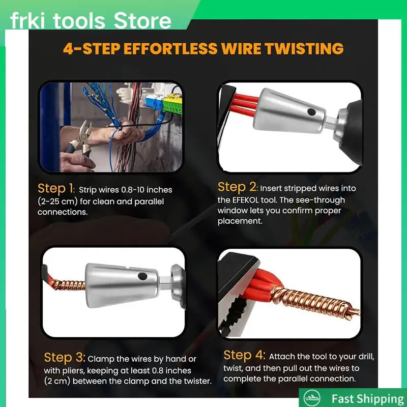 Drill Bit Twisting Tool,Drill Bit Winder,Wire Twisting Connector, Wire Twisting Tool,Wire Nut Twister For Electric Drill-A79G
Drill Bit Twisting Tool,Drill Bit Winder,Wire Twisting Connector, Wire Twisting Tool,Wire Nut Twister For Electric Drill-A79G