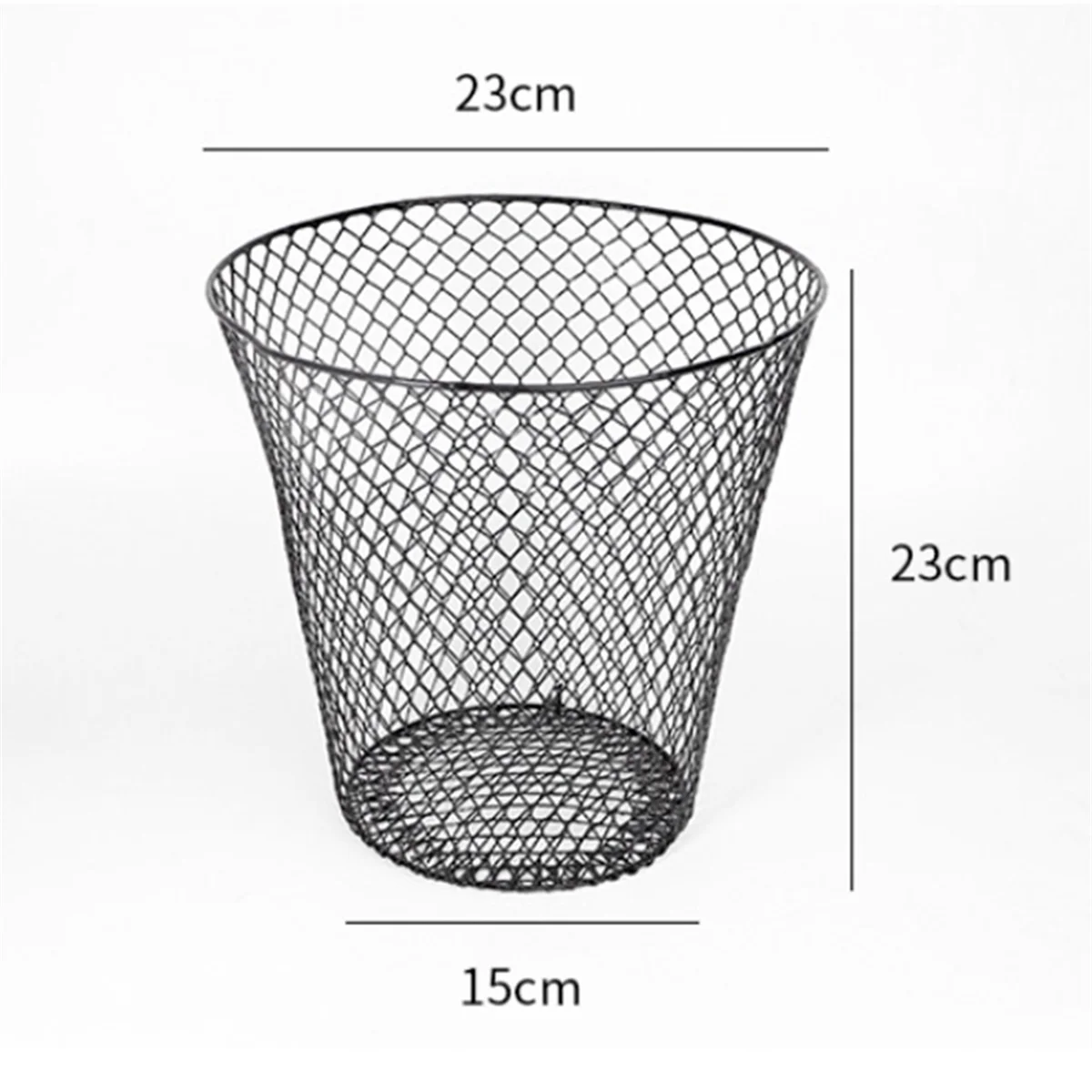 A24I Round Wastepaper Basket, Wire Mesh Desk Metal Trash Can Recycling Trash Can Garbage Container for Bedroom Office(10pcs)
A24I Round Wastepaper Basket, Wire Mesh Desk Metal Trash Can Recycling Trash Can Garbage Container for Bedroom Office(10pcs)