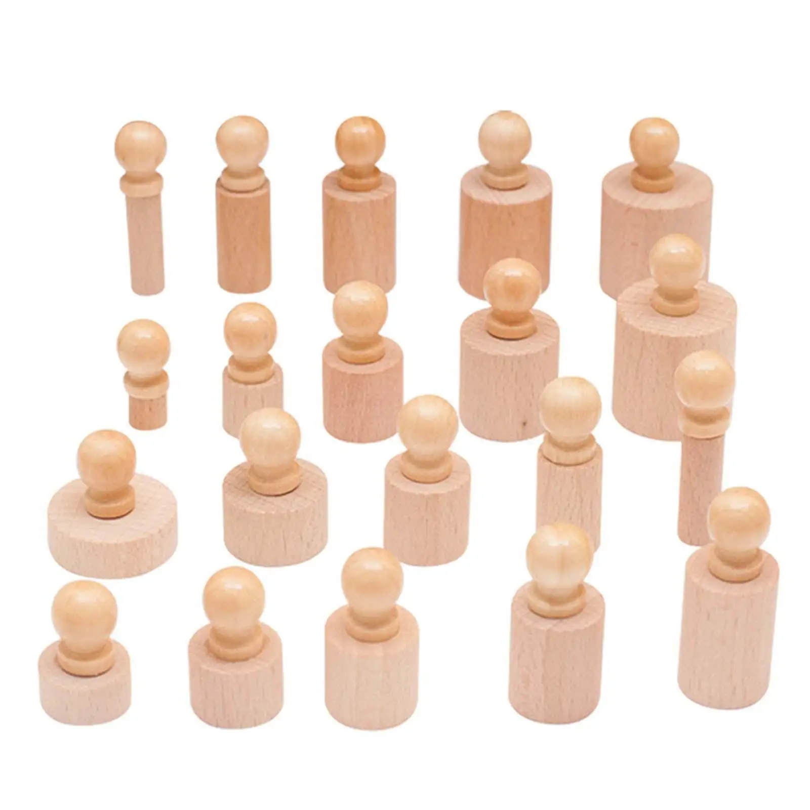 4x Wooden Knob Log Cylinder Blocks Problem Solving Patterning Cylinder Ladder Blocks for School Home Preschool Toys Kids Baby
4x Wooden Knob Log Cylinder Blocks Problem Solving Patterning Cylinder Ladder Blocks for School Home Preschool Toys Kids Baby