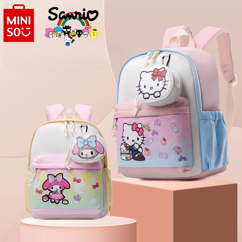 Hello Kitty, новый студенческий рюкзак, модный высококачественный рюкзак для девочек, универсальный детский школьный рюкзак большой вместимости с героями мультфильмов
Hello Kitty, новый студенческий рюкзак, модный высококачественный рюкзак для девочек, универсальный детский школьный рюкзак большой вместимости с героями мультфильмов