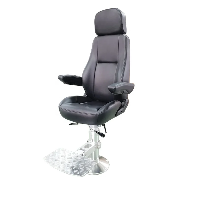 Customized Color Marine Luxury Comfortable Black Boat Seats Yacht Seat Pilot Seat with Armrests
Customized Color Marine Luxury Comfortable Black Boat Seats Yacht Seat Pilot Seat with Armrests