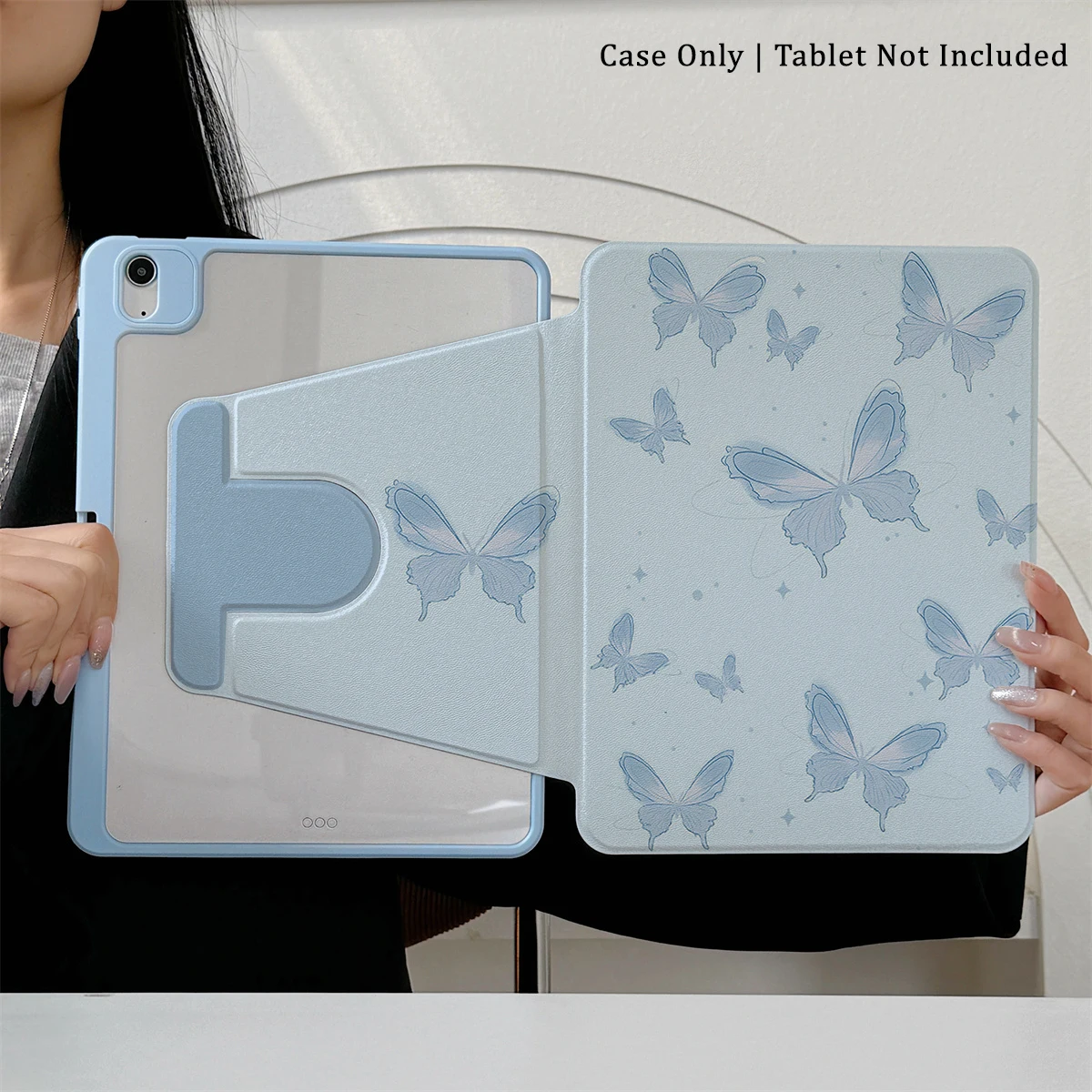 360 ° Rotating Foldable Case to Easily Protect Your Pad: Compatible with iPad Air 6,Air 5,4,10,2024,air m3/a16 2025
360 ° Rotating Foldable Case to Easily Protect Your Pad: Compatible with iPad Air 6,Air 5,4,10,2024,air m3/a16 2025