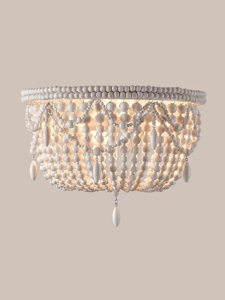 Vintage Ceiling Light Handwoven Cream Style French Bedroom Living Room Lighting
Vintage Ceiling Light Handwoven Cream Style French Bedroom Living Room Lighting