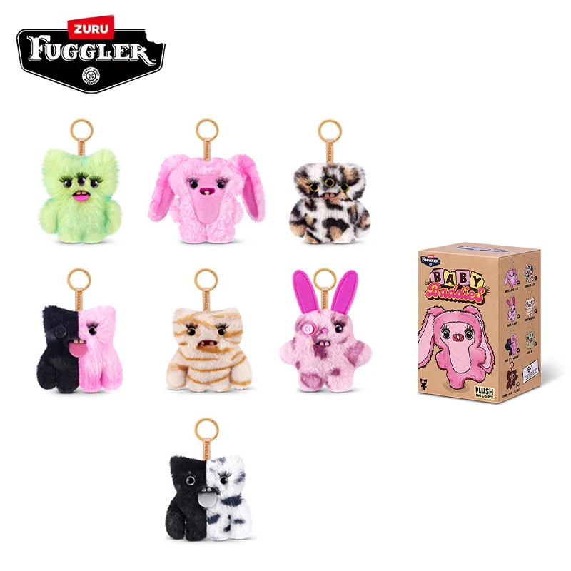 Fuggler Baddies Series Keychain Plush Doll Blind Box Teeth Monster Ugly Kawaii Mystery Box Key Ring Kids Birthday Gift 10cm Toy
Fuggler Baddies Series Keychain Plush Doll Blind Box Teeth Monster Ugly Kawaii Mystery Box Key Ring Kids Birthday Gift 10cm Toy