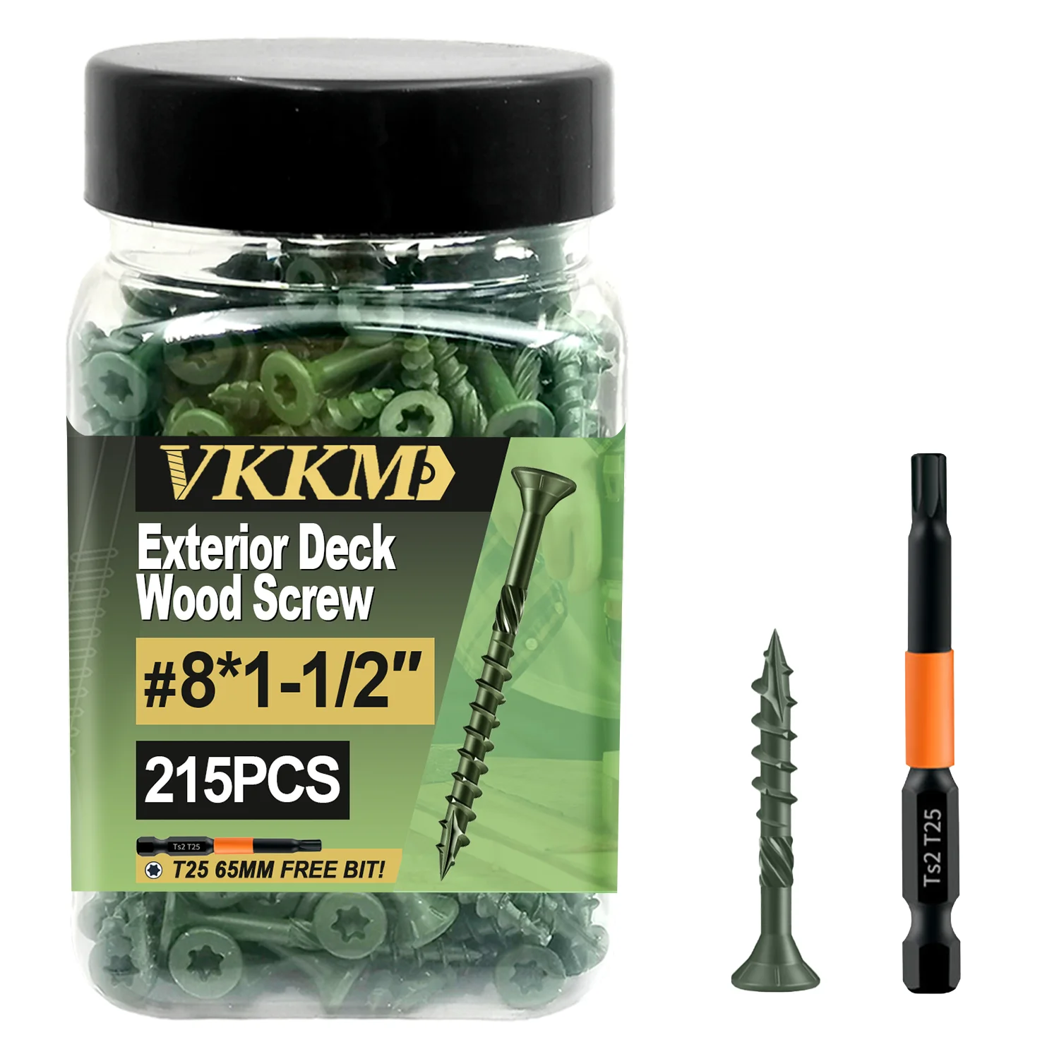 ВКККМ # 8*1-1/2 215 шт. винты Torx с цинковой накаткой — винты для палубы, предварительно собранные комплекты для строителей палубы своими руками
ВКККМ # 8*1-1/2 215 шт. винты Torx с цинковой накаткой — винты для палубы, предварительно собранные комплекты для строителей палубы своими руками