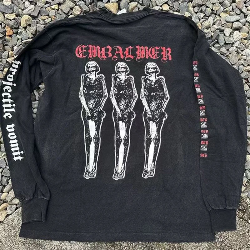 Harajuku хип-хоп модная негабаритная хлопковая футболка с круглым вырезом мужская повседневная Y2K High Street с буквенным принтом свободный женский топ с длинными рукавами
Harajuku хип-хоп модная негабаритная хлопковая футболка с круглым вырезом мужская повседневная Y2K High Street с буквенным принтом свободный женский топ с длинными рукавами