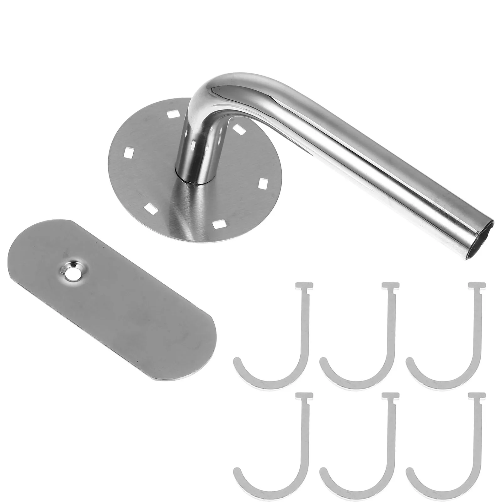 1 set 1 Set Stainless Steel Traceless Hook Heavy Duty Wall Hanger Multi-Function Rotating Hook For Kitchen Bathroom Storage No
1 set 1 Set Stainless Steel Traceless Hook Heavy Duty Wall Hanger Multi-Function Rotating Hook For Kitchen Bathroom Storage No