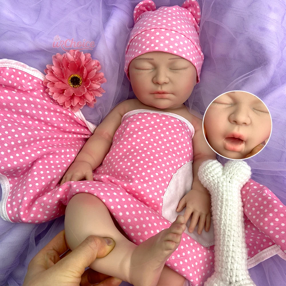 Мягкая реалистичная 55 см утяжеленная силиконовая кукла Reborn для маленьких девочек ручной работы, водонепроницаемая кукла для новорожденных с открытым ртом для новых родителей
Мягкая реалистичная 55 см утяжеленная силиконовая кукла Reborn для маленьких девочек ручной работы, водонепроницаемая кукла для новорожденных с открытым ртом для новых родителей