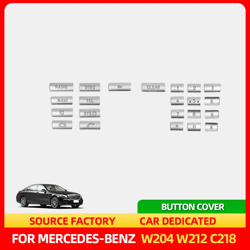 Interior Stickers Car Center Console CD Numbers Button Cover Trim Stickers For Mercedes Benz C E Class W204 W212 C218 GLK X204 A
Interior Stickers Car Center Console CD Numbers Button Cover Trim Stickers For Mercedes Benz C E Class W204 W212 C218 GLK X204 A