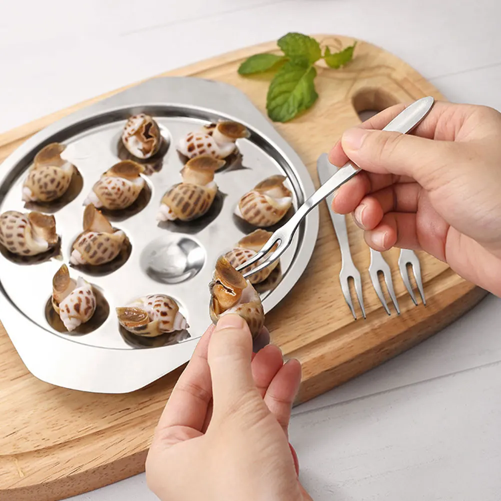 1 set Stainless Steel Escargot Dish Set Baking Tray Seafood Snail Oyster Shell Kitchen Supplies Home Restaurant
1 set Stainless Steel Escargot Dish Set Baking Tray Seafood Snail Oyster Shell Kitchen Supplies Home Restaurant