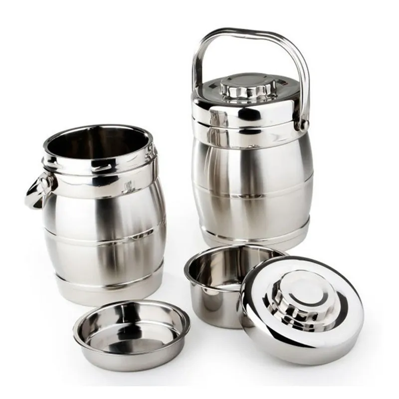 Large Capacity Drum-Shaped Stainless Steel Thermal 10L Lunch Box Warmer Heat Boxes
Large Capacity Drum-Shaped Stainless Steel Thermal 10L Lunch Box Warmer Heat Boxes