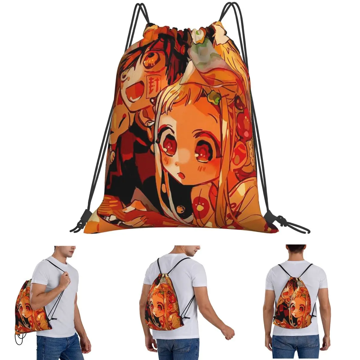 Toilet Bound Hanako Kun Anime Backpacks Multi-function Drawstring Bundle Pocket Storage Bag Book Bags for Man Woman School
Toilet Bound Hanako Kun Anime Backpacks Multi-function Drawstring Bundle Pocket Storage Bag Book Bags for Man Woman School