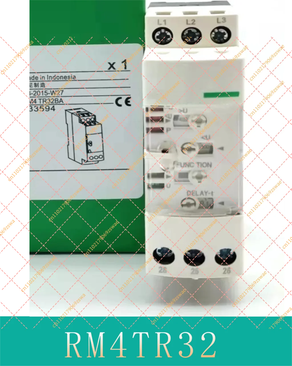 RM4TR32 Original Phase Sequence Relay
RM4TR32 Original Phase Sequence Relay