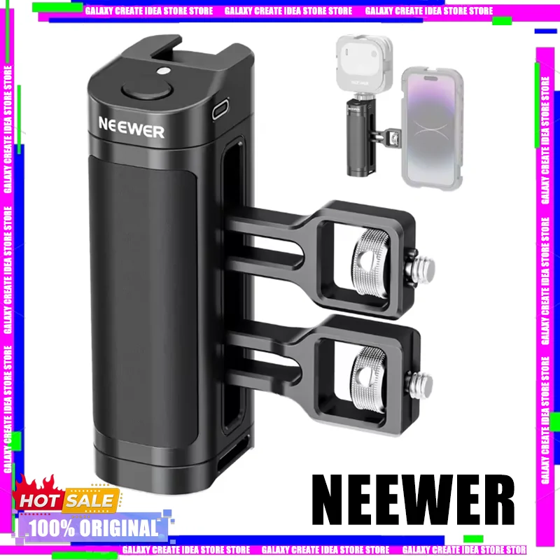 Быстросъемная боковая рукоятка NEEWER для кейсов 2-го поколения PA045B PA045S PA005E для iPhone 15 Pro Max/15 Pro Samsung S24 Ultra
Быстросъемная боковая рукоятка NEEWER для кейсов 2-го поколения PA045B PA045S PA005E для iPhone 15 Pro Max/15 Pro Samsung S24 Ultra