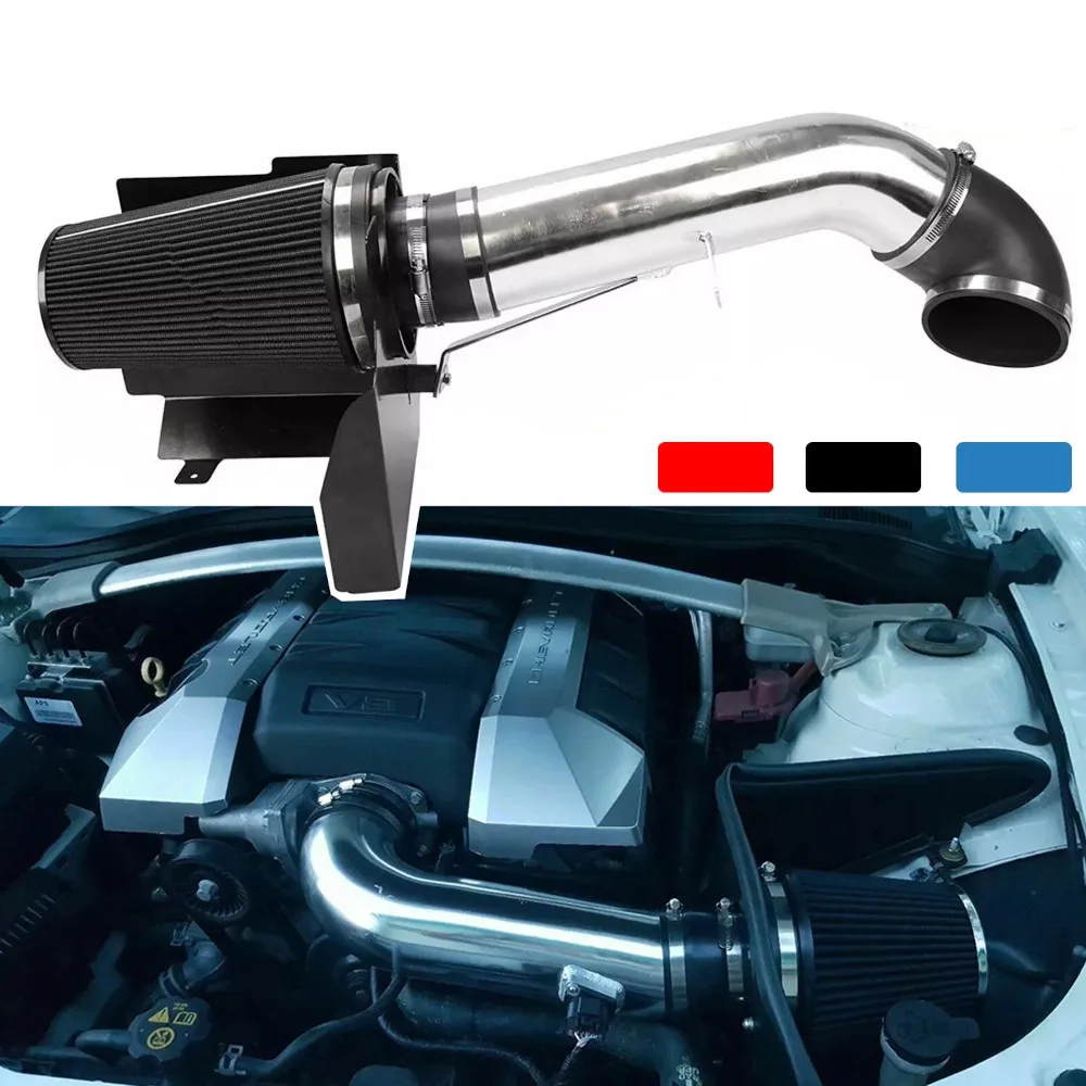 Black Blue Red Cold Air Intake System Heat Shield + Filter for 99-06 Chevy GMC Silverado
Black Blue Red Cold Air Intake System Heat Shield + Filter for 99-06 Chevy GMC Silverado