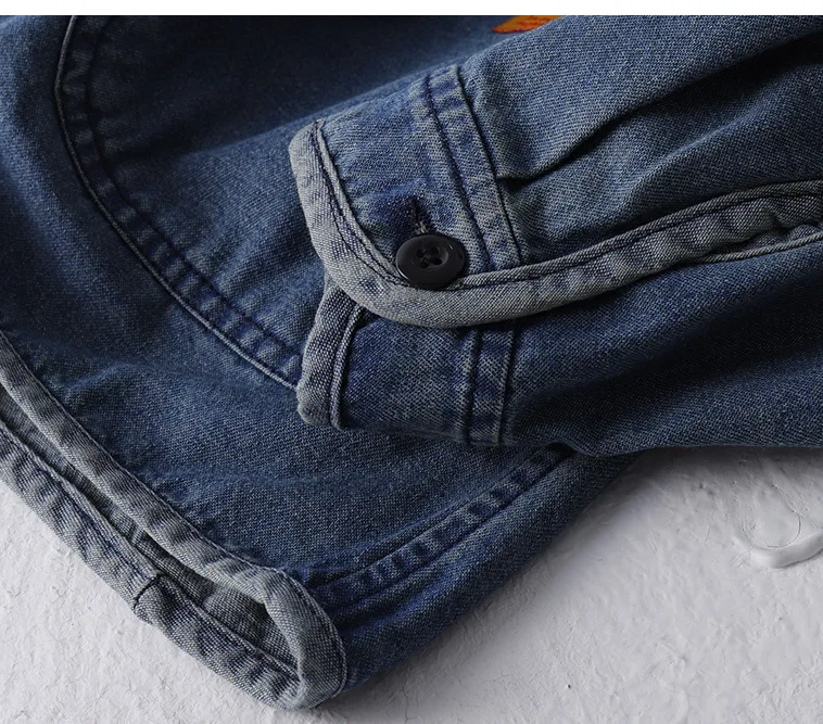Amekaji Japan Retro Heavy Washing Workwear Clothes 100% Cotton Denim Jacket Men's Trendy Cardigan Top Taoist Robe Men's Jacket 32 S34a3e03bb1ba44eebe4115af5ba53dccV