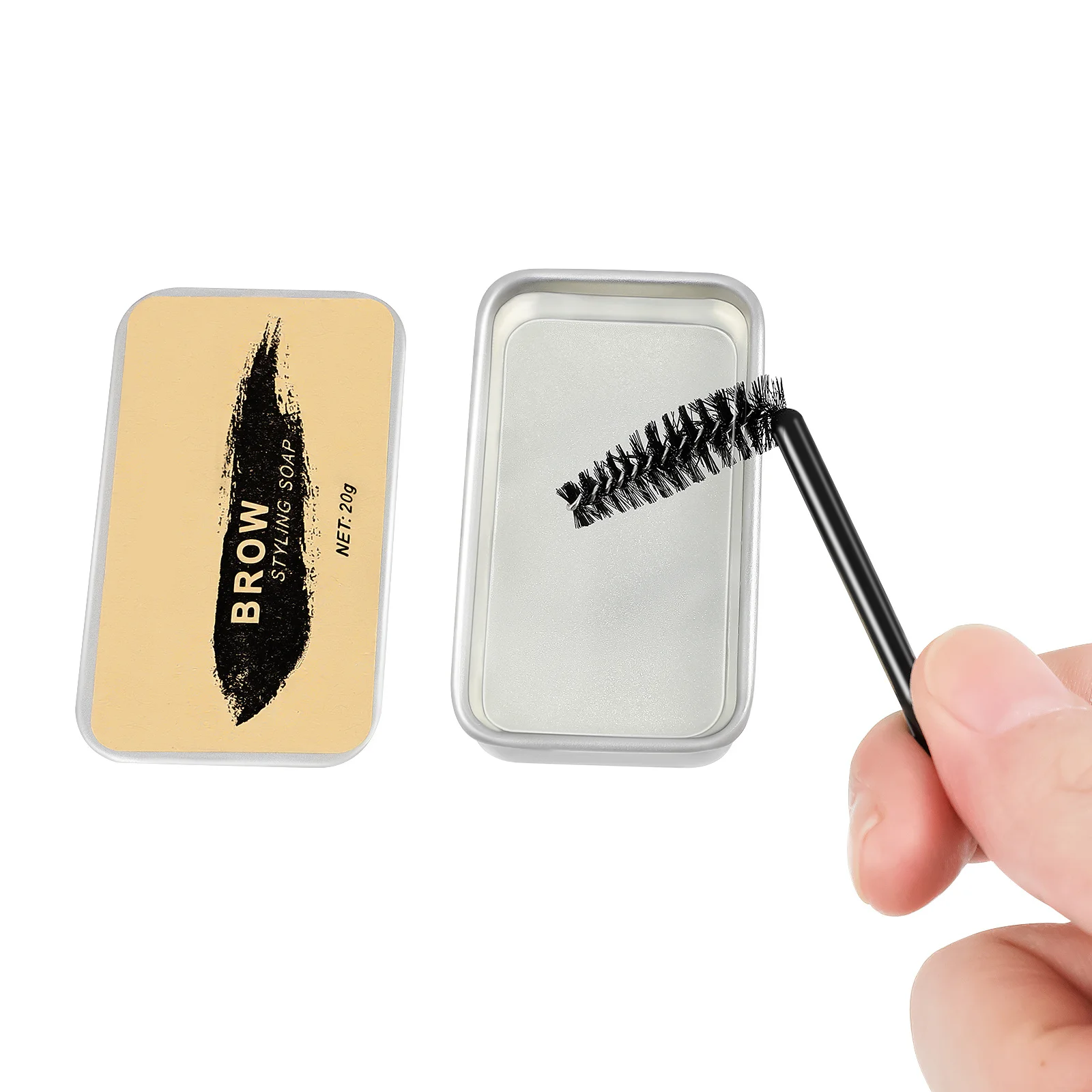 Eyebrow Styling Pomade Kit Easy to Use Portable Makeup Balm for Women Smooth Precise Definition with Shaping Brush Included
Eyebrow Styling Pomade Kit Easy to Use Portable Makeup Balm for Women Smooth Precise Definition with Shaping Brush Included