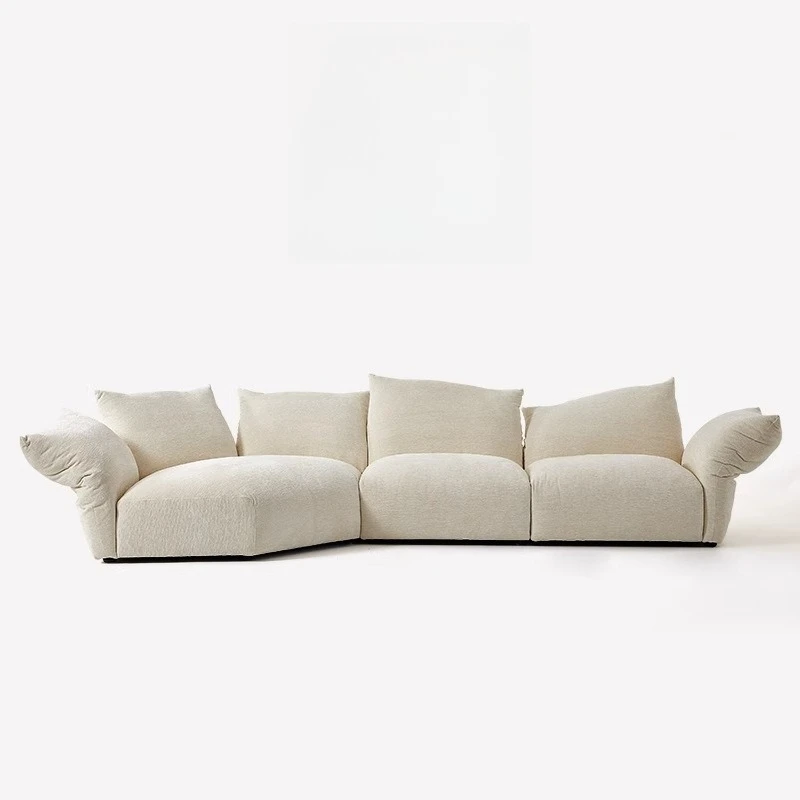 Petal sofa modern Italian villa designer cream wind large apartment special-shaped corner fabric removable and washable
Petal sofa modern Italian villa designer cream wind large apartment special-shaped corner fabric removable and washable