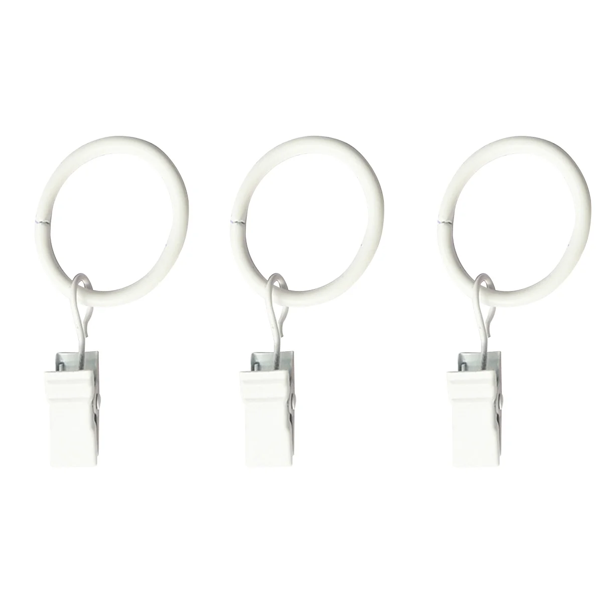 PCS/Set Metal Curtain Rings with Clips for Showers Bathroom Bedroom Living Room Window Drapery Rings (White)
PCS/Set Metal Curtain Rings with Clips for Showers Bathroom Bedroom Living Room Window Drapery Rings (White)