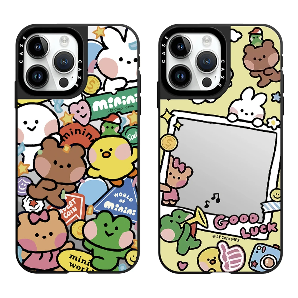 Cartoon Frog Amusement Park Mirror Phone Case With MagSafe For iPhone 16 15 14 13 12 Pro Max Plus Antidrop Shockproof Back Cover
Cartoon Frog Amusement Park Mirror Phone Case With MagSafe For iPhone 16 15 14 13 12 Pro Max Plus Antidrop Shockproof Back Cover