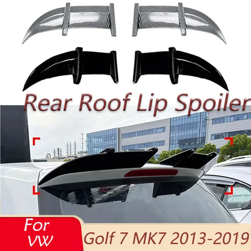 Rear Roof Lip Spoiler for VW Golf 7 MK7 7.5 2013-2019 AK Style Upper Tail Trunk Wing Body Kit Tuning Auto Accessories Parts
Rear Roof Lip Spoiler for VW Golf 7 MK7 7.5 2013-2019 AK Style Upper Tail Trunk Wing Body Kit Tuning Auto Accessories Parts