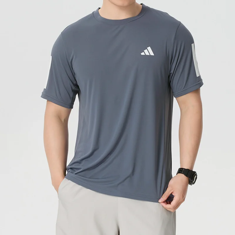 Adidas 2026 Summer Quick-Dry Short Sleeve T-Shirt 3-Stripes Crew Neck Sports Top KU8731
Adidas 2026 Summer Quick-Dry Short Sleeve T-Shirt 3-Stripes Crew Neck Sports Top KU8731