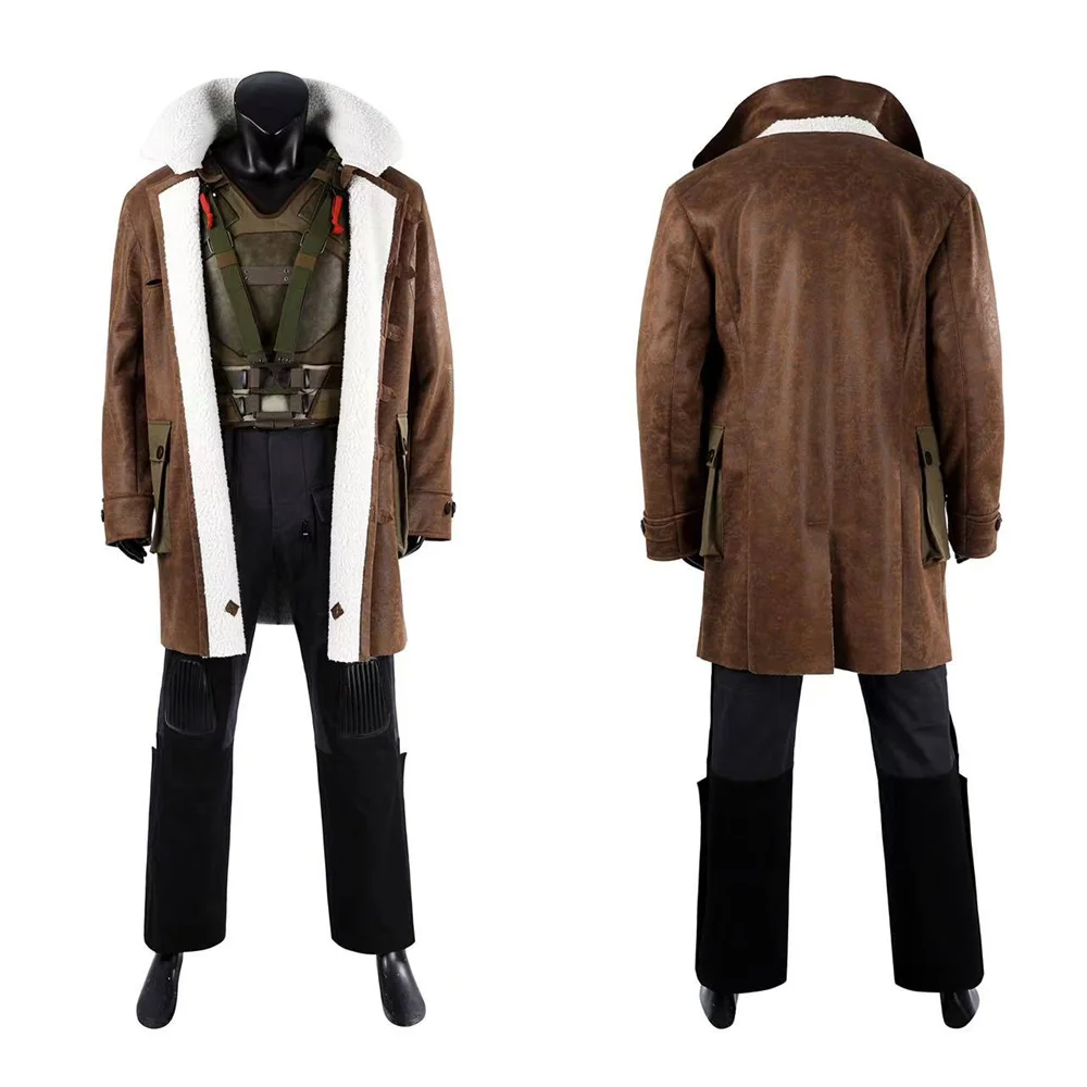 Movie Bane Cosplay Costume Men Fantasy Combat Suit with Mask Halloween Party Outfits
Movie Bane Cosplay Costume Men Fantasy Combat Suit with Mask Halloween Party Outfits