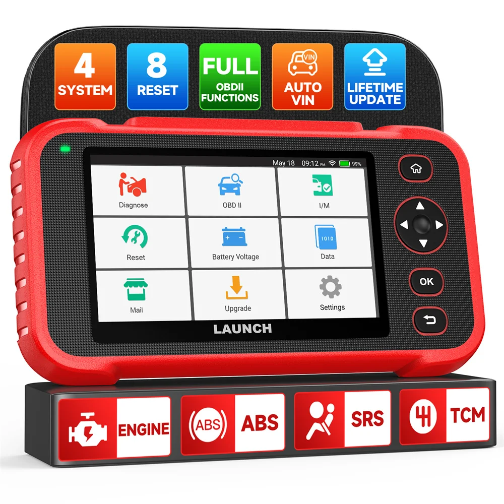 LAUNCH X431 CRP129i OBD2 Automotive Scanner 4 System Code Reader ABS SAS EPB Airbag Oil Reset OBD 2 Car Diagnostic Tool
LAUNCH X431 CRP129i OBD2 Automotive Scanner 4 System Code Reader ABS SAS EPB Airbag Oil Reset OBD 2 Car Diagnostic Tool