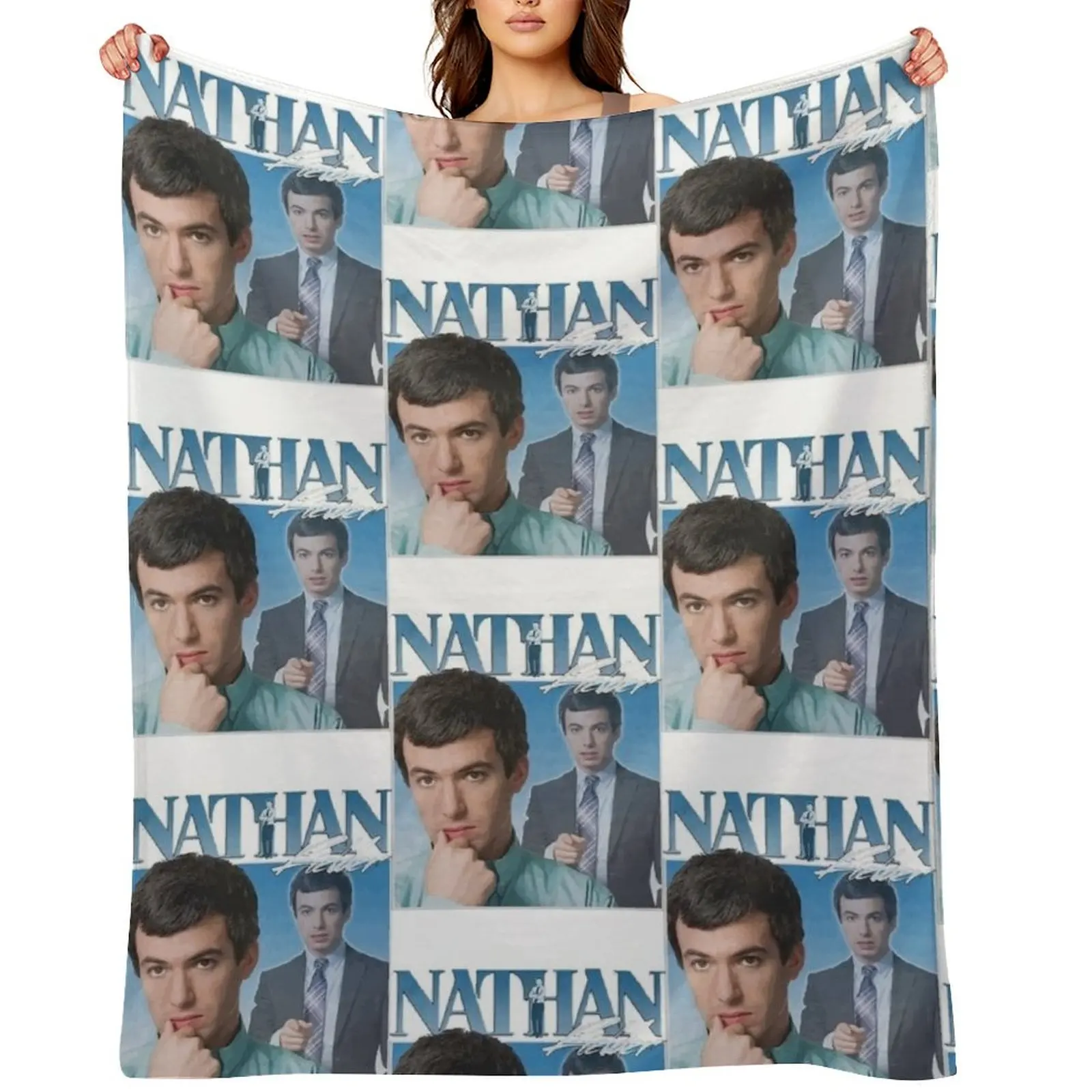Nathan Fielder, 90's, Vintage, Throw Blanket Bed linens sofa bed Sleeping Bag For Decorative Sofa Blankets
Nathan Fielder, 90's, Vintage, Throw Blanket Bed linens sofa bed Sleeping Bag For Decorative Sofa Blankets