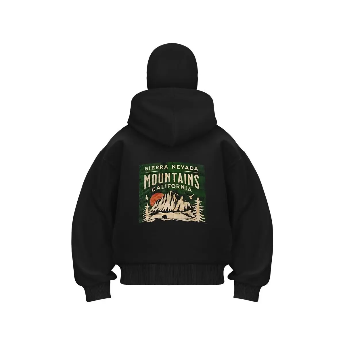Sierra Nevada outdoors theme art new item double hooded sweatshirt men's hooded
Sierra Nevada outdoors theme art new item double hooded sweatshirt men's hooded