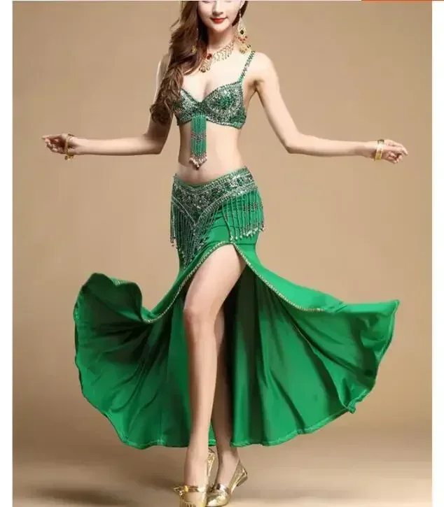 Sexy Women Performance Belly Dancing Costumes Oriental Dance Outfits 3pcs Women Belly Dance Full Set Bra Belt Skirt
Sexy Women Performance Belly Dancing Costumes Oriental Dance Outfits 3pcs Women Belly Dance Full Set Bra Belt Skirt