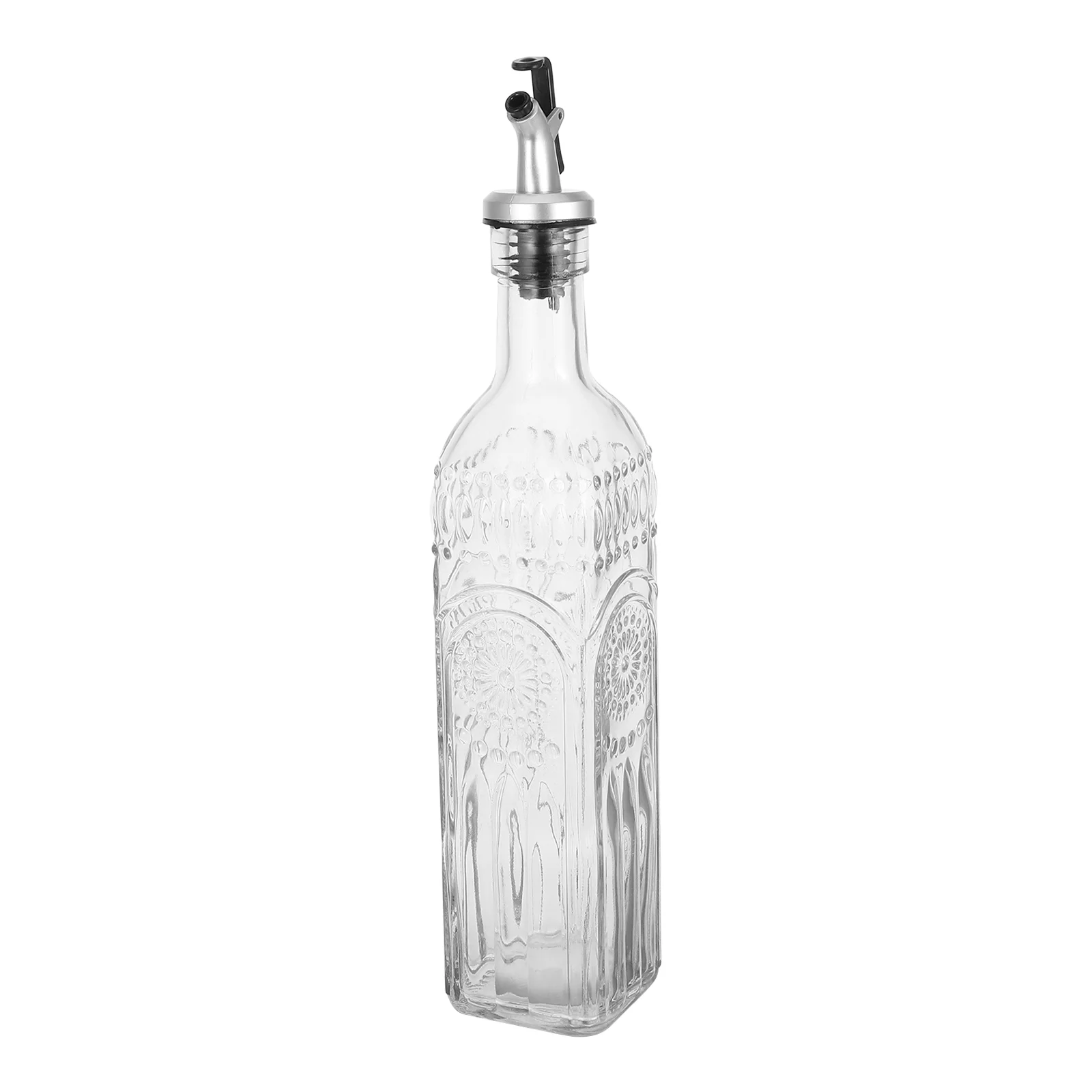 Creative Carved Glass Oil Bottle Nonstick Automatic Spout Kitchen Cooking Vinegar Olive Dispenser Reusable Transparent Juice
Creative Carved Glass Oil Bottle Nonstick Automatic Spout Kitchen Cooking Vinegar Olive Dispenser Reusable Transparent Juice