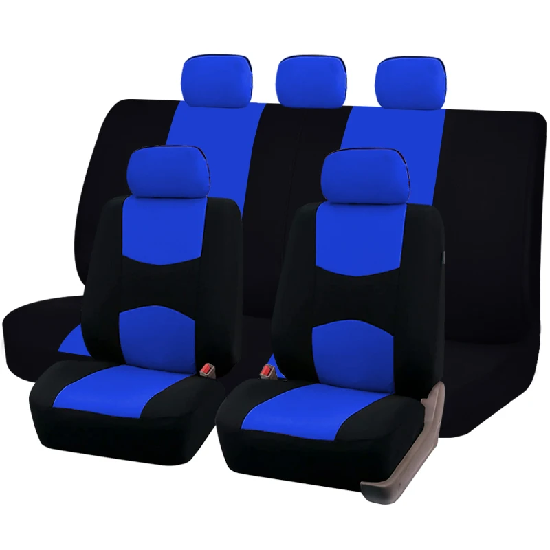 Blue Polyester Mesh Fabric Car Seat Covers Universal Fit Most Car, SUVs, Vans Car Seat Protector With Airbag Compatible
Blue Polyester Mesh Fabric Car Seat Covers Universal Fit Most Car, SUVs, Vans Car Seat Protector With Airbag Compatible