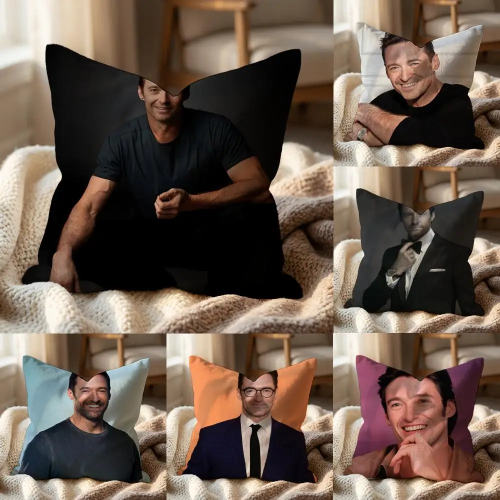 Custom H-Hugh Jackman Cushion Cover Multi-Scene Pillow Cover for Home & Car - Reversible, Soft & Durable for Daily Use
Custom H-Hugh Jackman Cushion Cover Multi-Scene Pillow Cover for Home & Car - Reversible, Soft & Durable for Daily Use