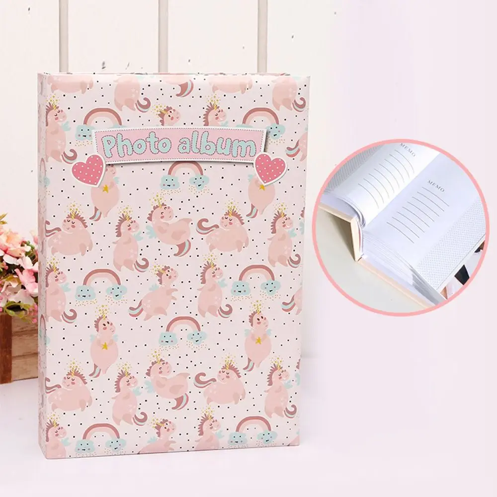 Creative Photo Album 300 Pockets Handmade Picture Storage Album cartoon Large Capacity Family Memory Album Travel Memories
Creative Photo Album 300 Pockets Handmade Picture Storage Album cartoon Large Capacity Family Memory Album Travel Memories