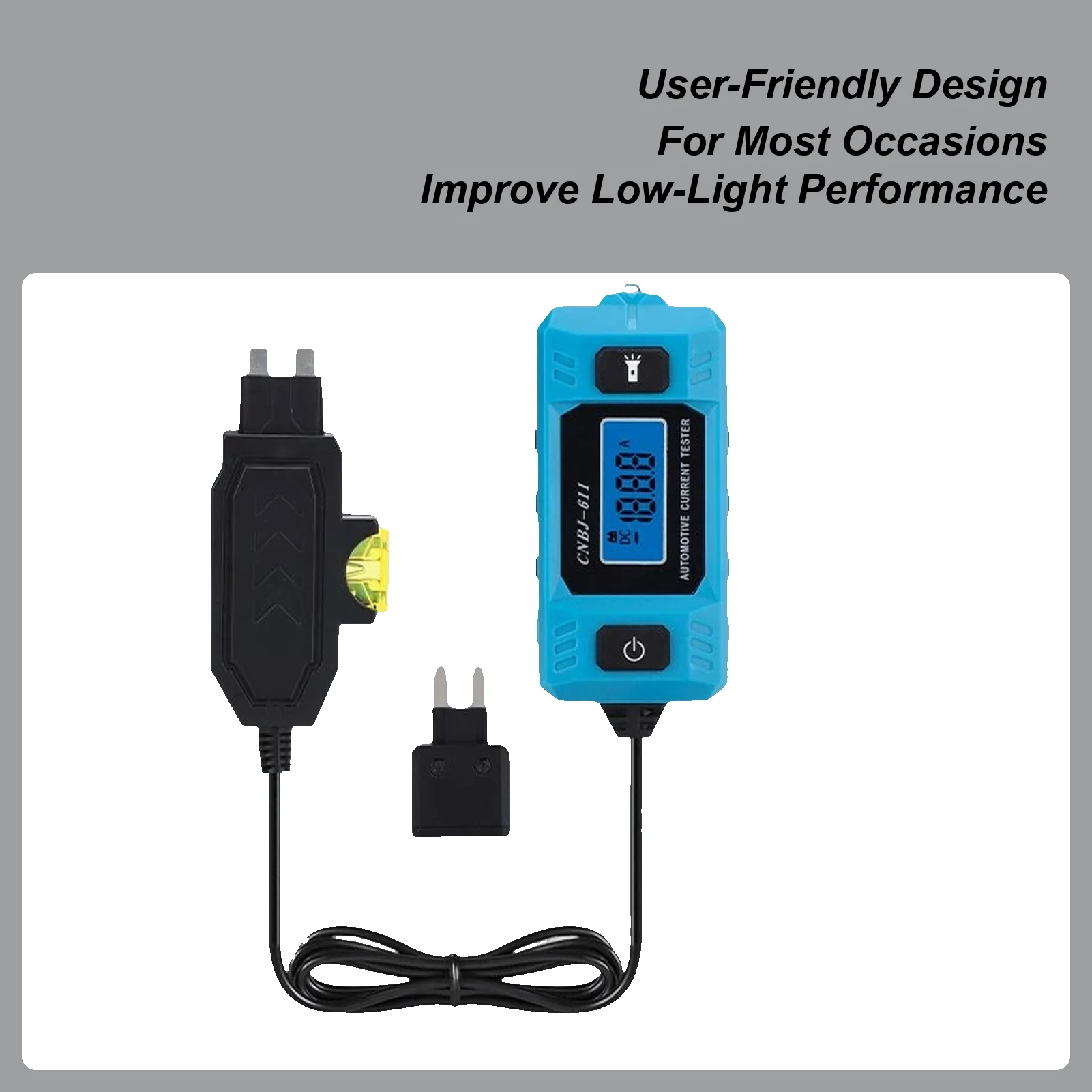 Car Circuit Tester 20A 48V Short Finder With Front Light High-Precision Car Fuse Tester With LCD Screen For Home Garage Repair
Car Circuit Tester 20A 48V Short Finder With Front Light High-Precision Car Fuse Tester With LCD Screen For Home Garage Repair