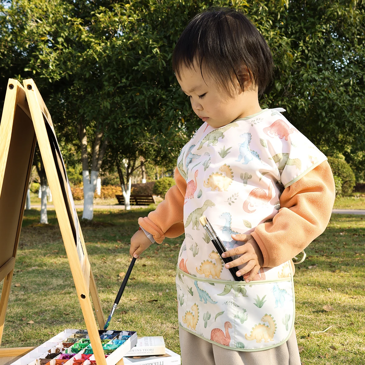 Мягкие моющиеся двусторонние детские нагрудники Happyflute для детей 3-7 лет с карманом на шнурке — защита для одежды и спецодежды
Мягкие моющиеся двусторонние детские нагрудники Happyflute для детей 3-7 лет с карманом на шнурке — защита для одежды и спецодежды