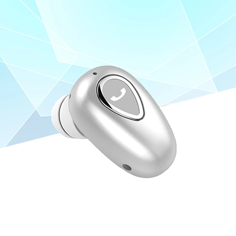 Yx01 Single Mini Small Stereo Silver Wireless in-Ear Earbuds Noise Cancelling Earphone for Sports Gym Yoga Running Cycling
Yx01 Single Mini Small Stereo Silver Wireless in-Ear Earbuds Noise Cancelling Earphone for Sports Gym Yoga Running Cycling