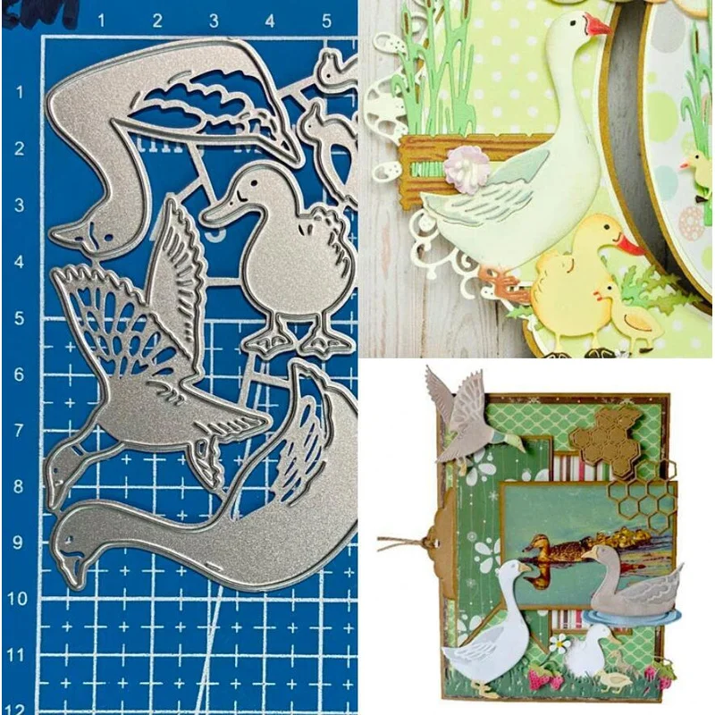 Duck Goose Metal Cutting Dies Scrapbooking Embossing Paper Card Crafts Stencils
Duck Goose Metal Cutting Dies Scrapbooking Embossing Paper Card Crafts Stencils