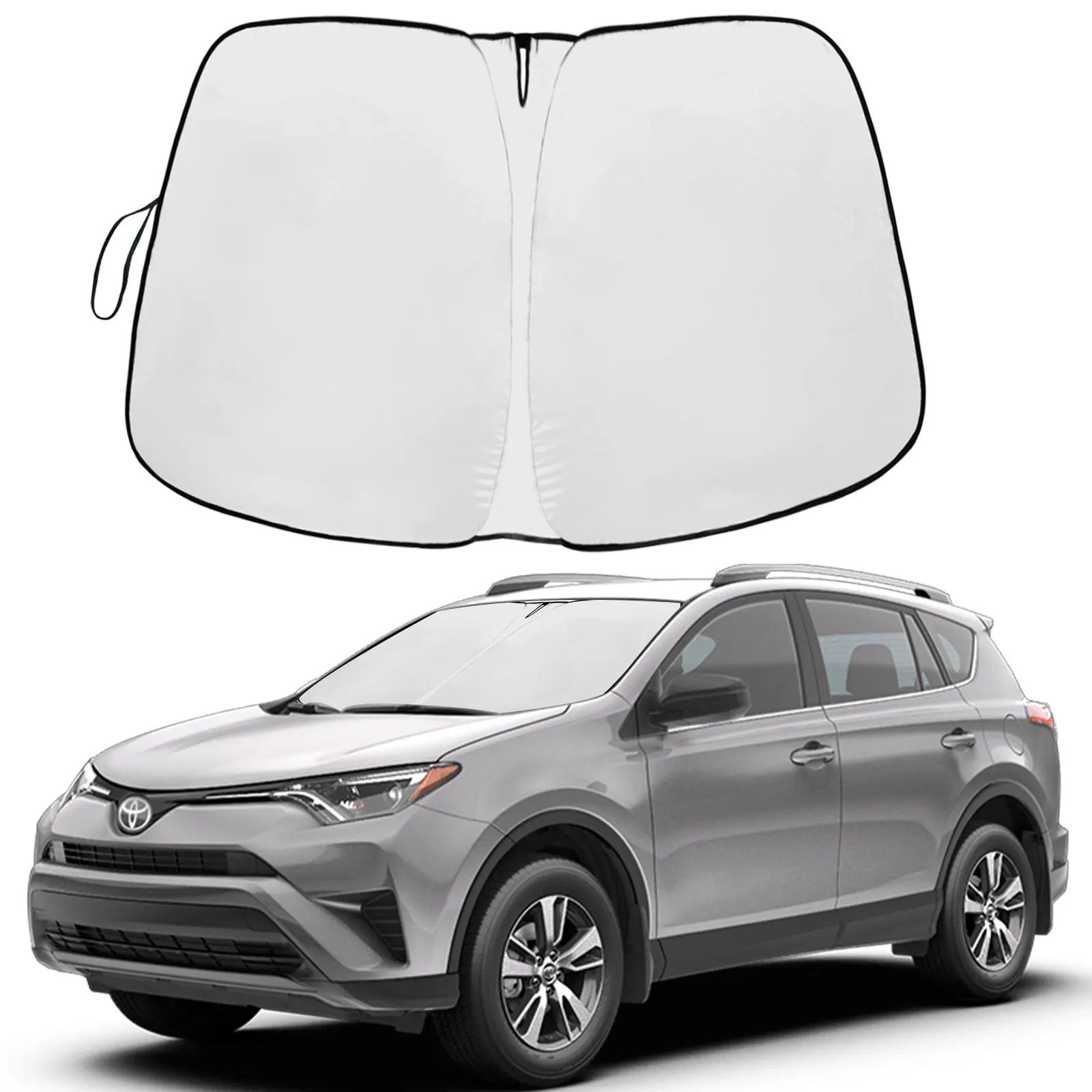 For Toyota RAV4 19-23 Car Windshield Sun Shade Covers Visors Front Window Sunscreen Protector Parasol Coche Sunshade Accessories
For Toyota RAV4 19-23 Car Windshield Sun Shade Covers Visors Front Window Sunscreen Protector Parasol Coche Sunshade Accessories