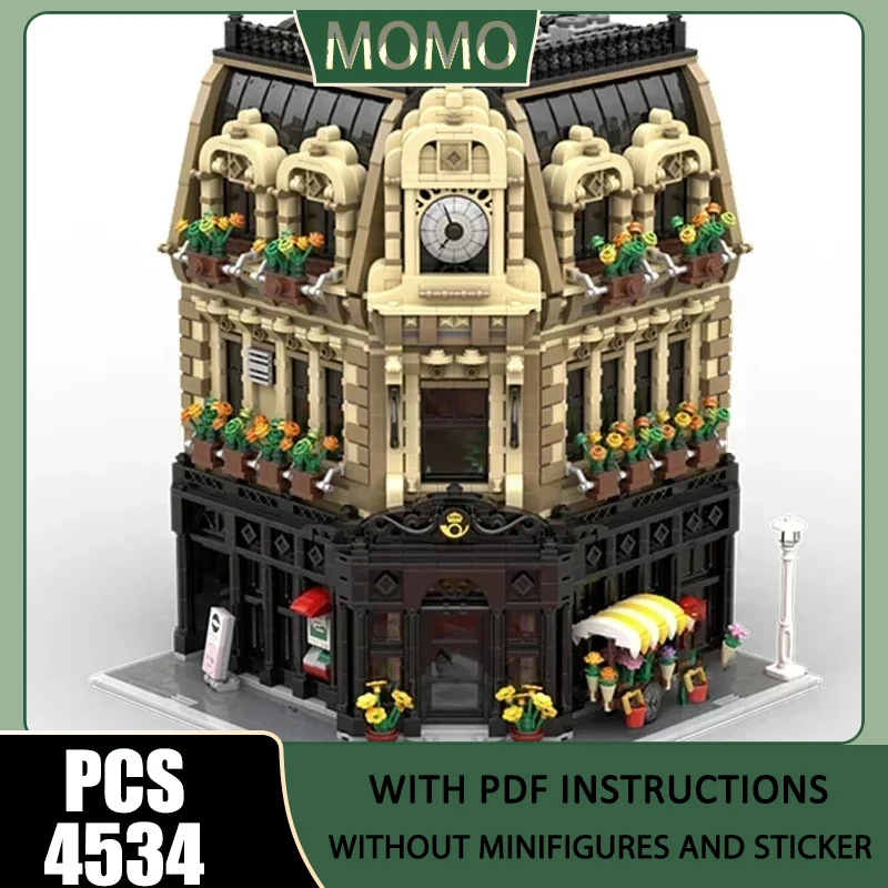Modular City Street View Moc Building Block Post Office Model Technology Brick DIY Assembly Toy Sets Construstion Gifts
Modular City Street View Moc Building Block Post Office Model Technology Brick DIY Assembly Toy Sets Construstion Gifts
