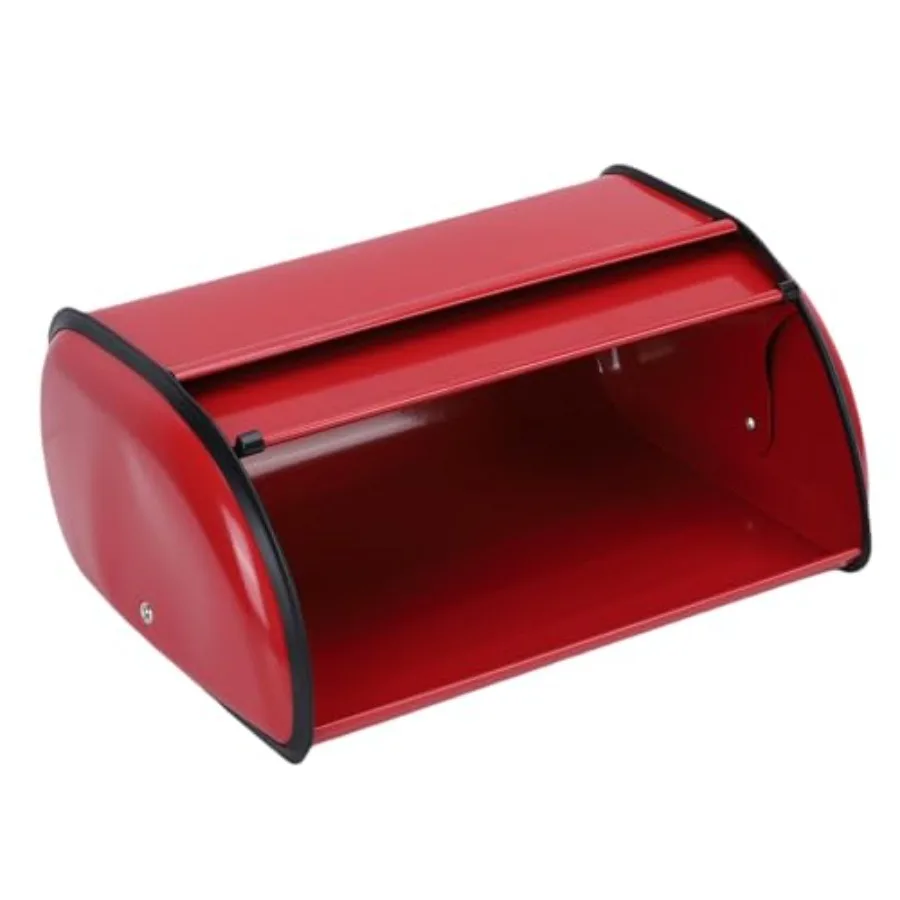 Roll Top Bread Box for Kitchen Countertop Metal Bread Storage Container with Roll Top Lid BreadBin Breadbox Organizer for Homem
Roll Top Bread Box for Kitchen Countertop Metal Bread Storage Container with Roll Top Lid BreadBin Breadbox Organizer for Homem