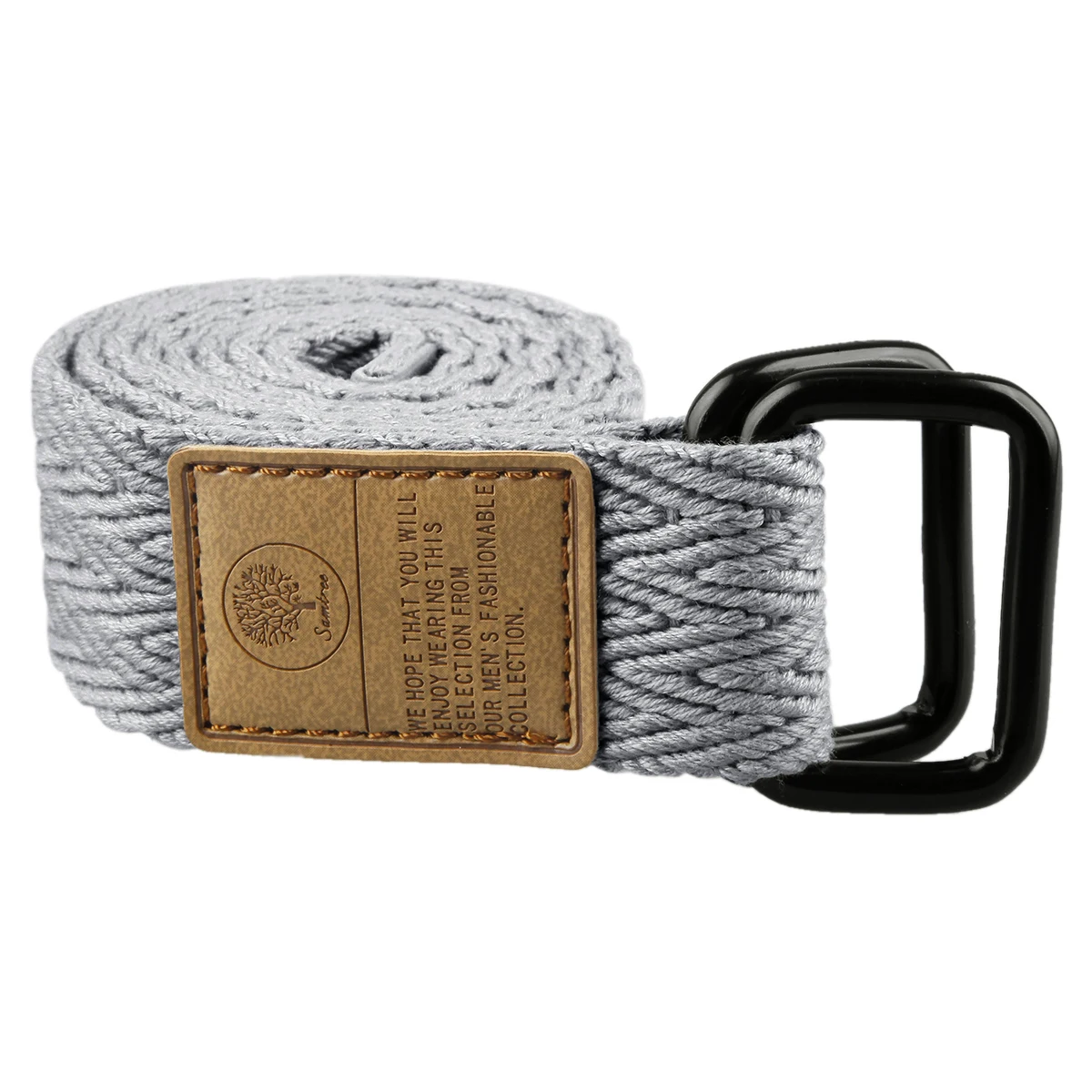 Solid Color Canvas Belt Double Ring Buckle Adjustable All-Match Belt Long Waistband For Men Women
Solid Color Canvas Belt Double Ring Buckle Adjustable All-Match Belt Long Waistband For Men Women