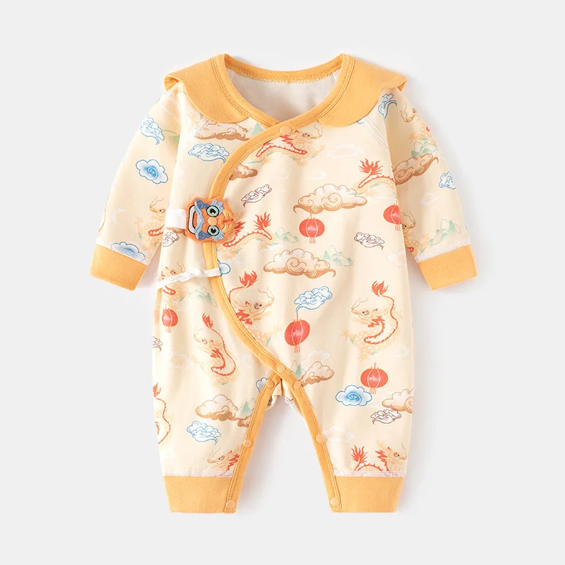 Newborn Cotton Jumpsuit Spring and Autumn Baby Dragon Robe Boneless Clothes Newborn Gown BabyAClass Rompers
Newborn Cotton Jumpsuit Spring and Autumn Baby Dragon Robe Boneless Clothes Newborn Gown BabyAClass Rompers