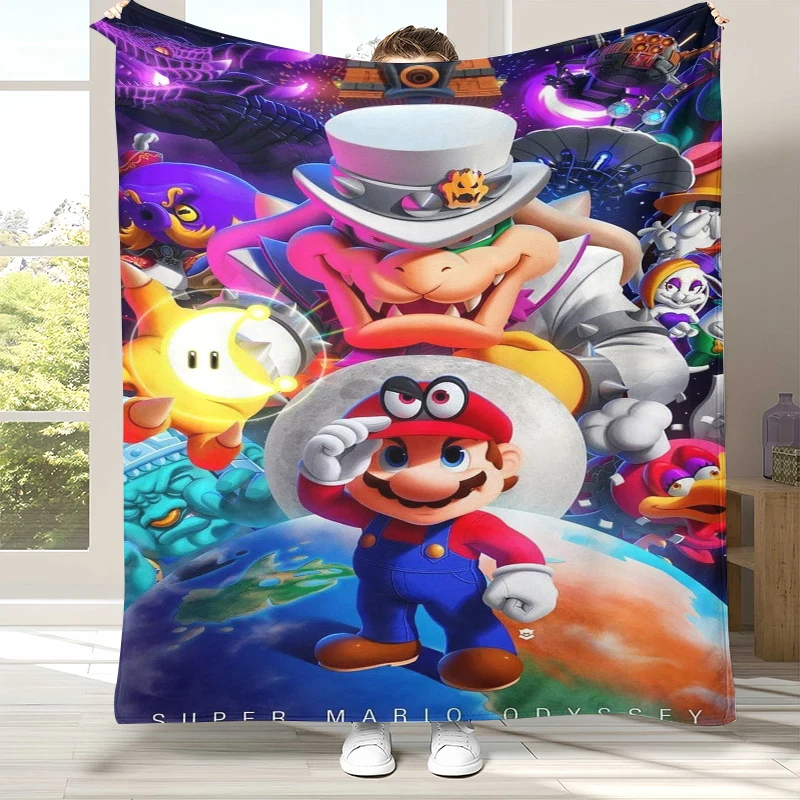 Retro M-Mario Bros Game Cartoon Flannel Blanket,Ultra Soft Warm Plush Throw for Home Bedroom Bed Sofa Cover Camping Picnic gift
Retro M-Mario Bros Game Cartoon Flannel Blanket,Ultra Soft Warm Plush Throw for Home Bedroom Bed Sofa Cover Camping Picnic gift