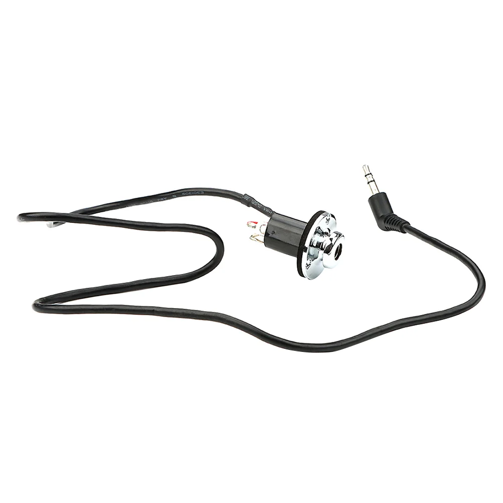 End Pin Jack Socket Female 1 4 Inch to Male 3.5mm Cable for Acoustic Guitar Output High Sensitivity Easy Install
End Pin Jack Socket Female 1 4 Inch to Male 3.5mm Cable for Acoustic Guitar Output High Sensitivity Easy Install