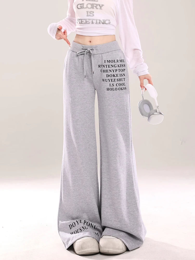 American Retro Sport Casual Sweatpants Women's 2025 New Lazy Sle Loose Wide Leg Floor Length Pants Cotton l Waist
American Retro Sport Casual Sweatpants Women's 2025 New Lazy Sle Loose Wide Leg Floor Length Pants Cotton l Waist
